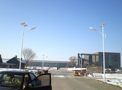 榆林市古塔镇6米太阳能LED路灯